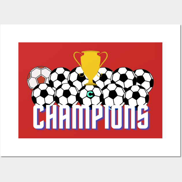 Champions Team Wall Art by fullynikah